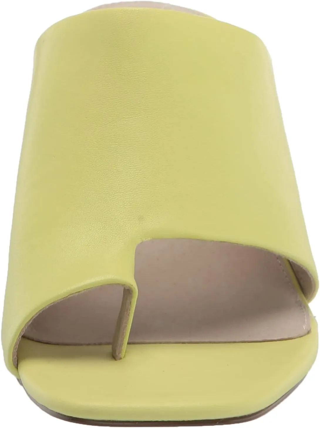 Sanctuary Women's Brave Toe Loop Flared Block Heel Sandals, Soft Calf Leather Upper, Memory Foam Padding