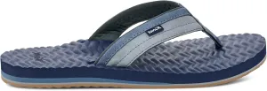 Sanuk Mens Ziggy Plush | Flip Flops for Men | Mens Sandals | Beach Sandals | Supportive & Lightweight | Comfort Footbed