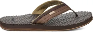 Sanuk Mens Ziggy Plush | Flip Flops for Men | Mens Sandals | Beach Sandals | Supportive & Lightweight | Comfort Footbed