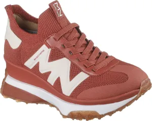 Skechers - Womens Mark Nason: Upper Cut Neo Wedge - Juni Sneakers, Color Desert, Size: 9.5 M US