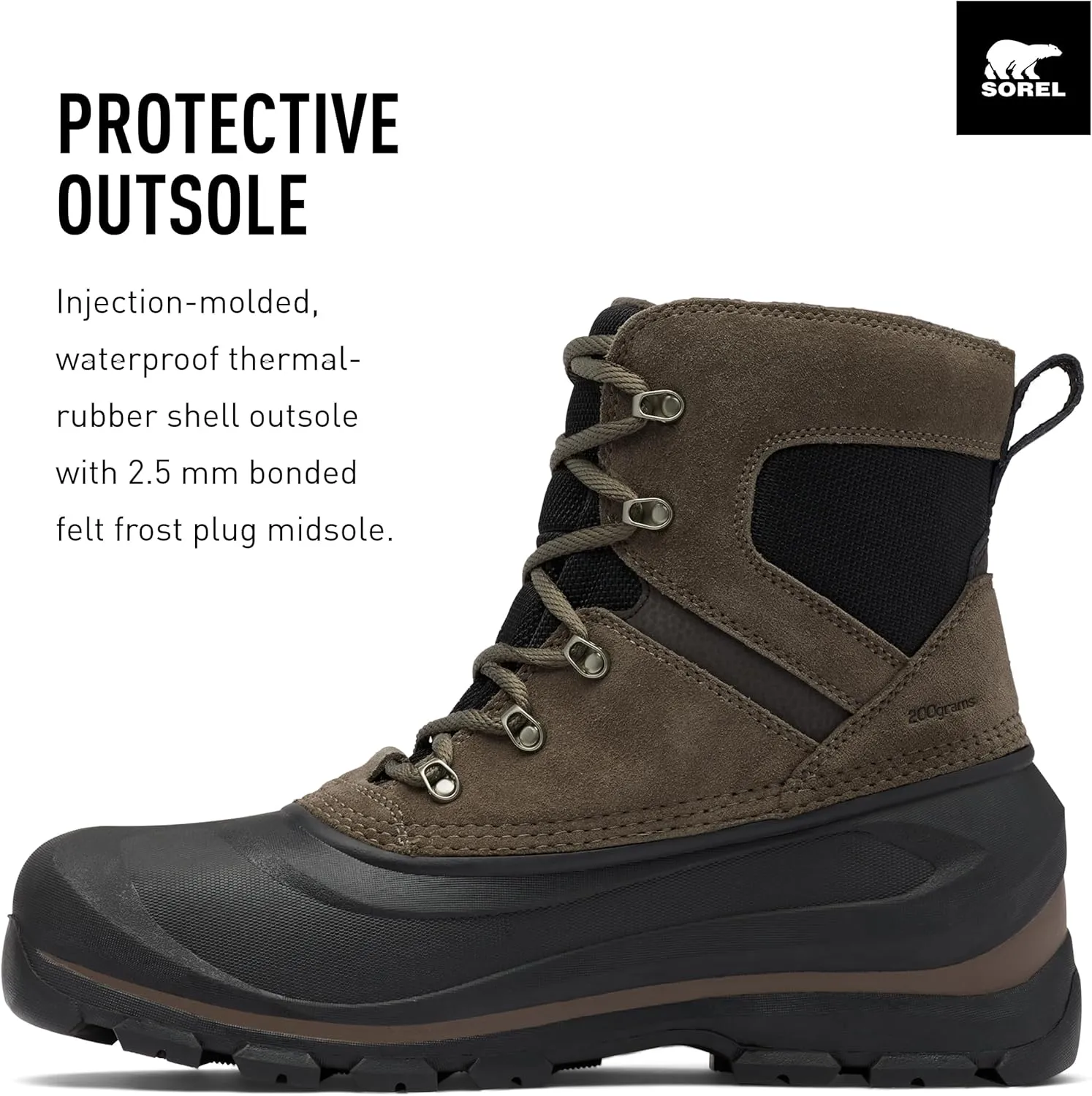 SOREL - Men's Buxton Lace Waterproof Winter Boot