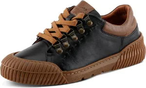 Spring Step Women's LAZARLO Sneakers with Soft Leather, Chunky Sole, and Removable Insoles