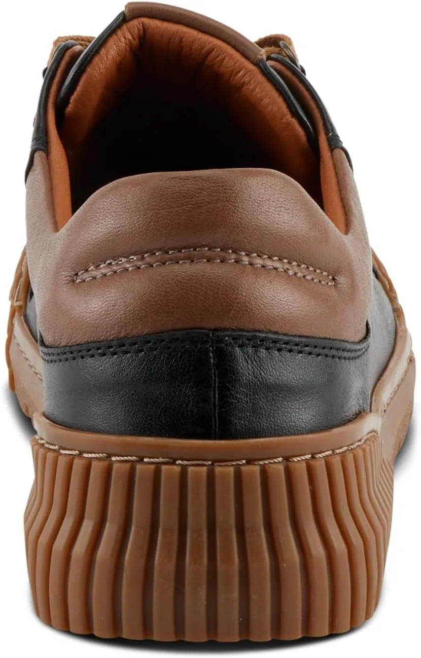 Spring Step Women's LAZARLO Sneakers with Soft Leather, Chunky Sole, and Removable Insoles