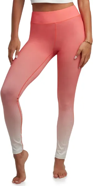 Spyder Women's Activewear Legging - Poly Span Knit UPF 50 High Waisted Tummy Control Printed Athletic Legging (Sizes: S-XL)