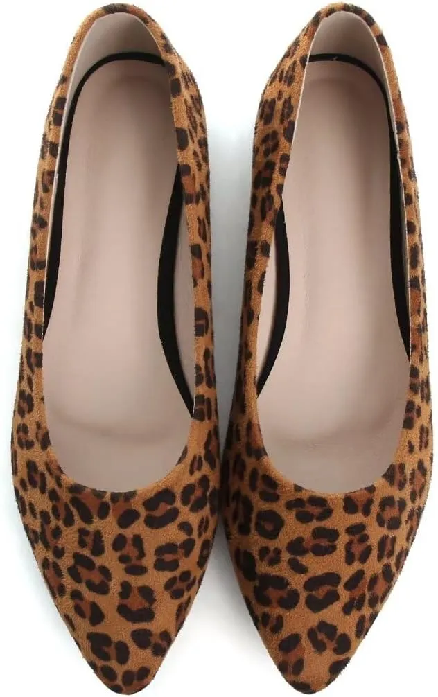 Stunner Women's Flats Fashion Pointed Toe Flats Comfortable Ballet Flats Solid Casual Slip On Flats