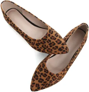 Stunner Women's Flats Fashion Pointed Toe Flats Comfortable Ballet Flats Solid Casual Slip On Flats