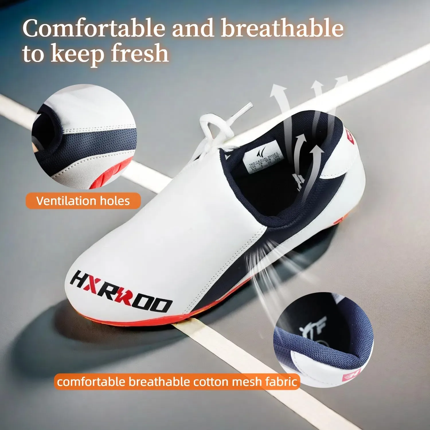 Taekwondo and Martial Arts Shoes for Indoor Training - Lightweight and Soft for Kids, Youth, and Adults