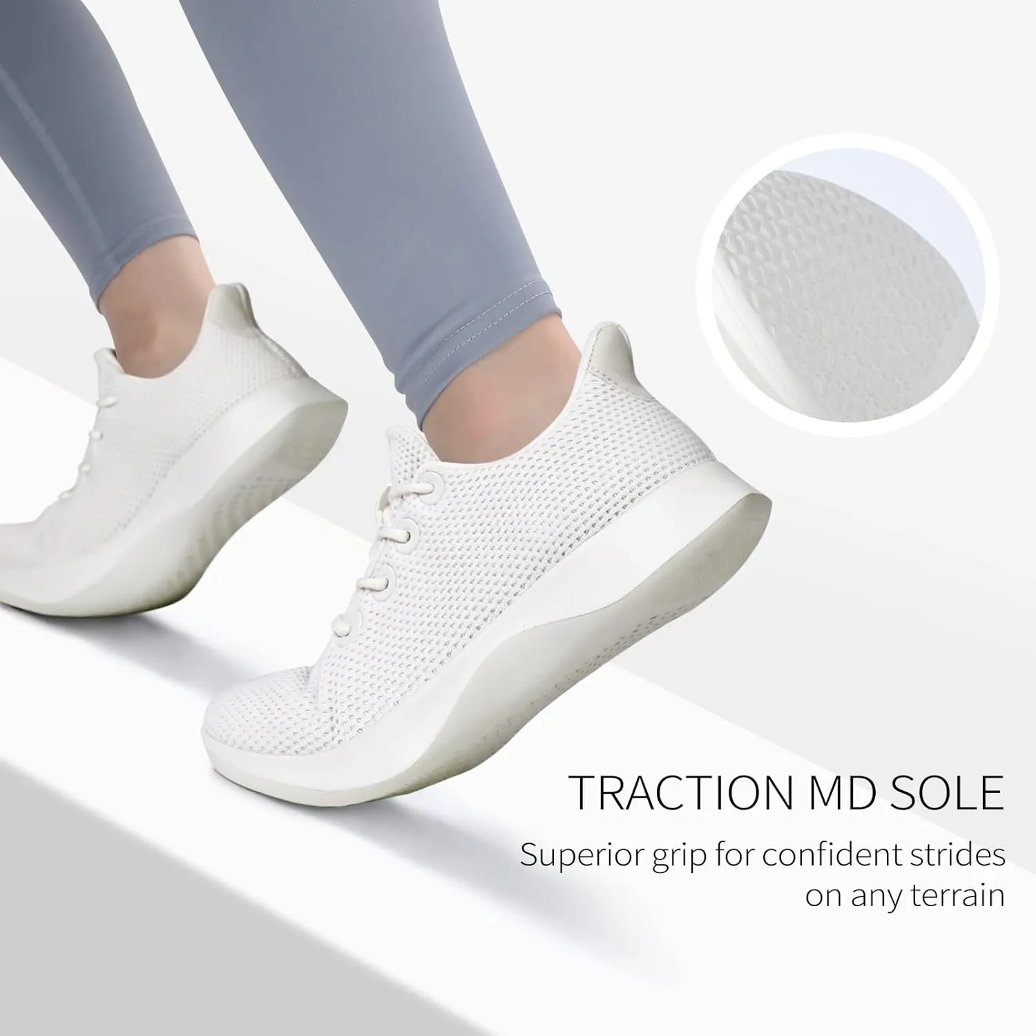 Tennis Shoes Womens Slip on Walking Sneakers for Women with Arch Support