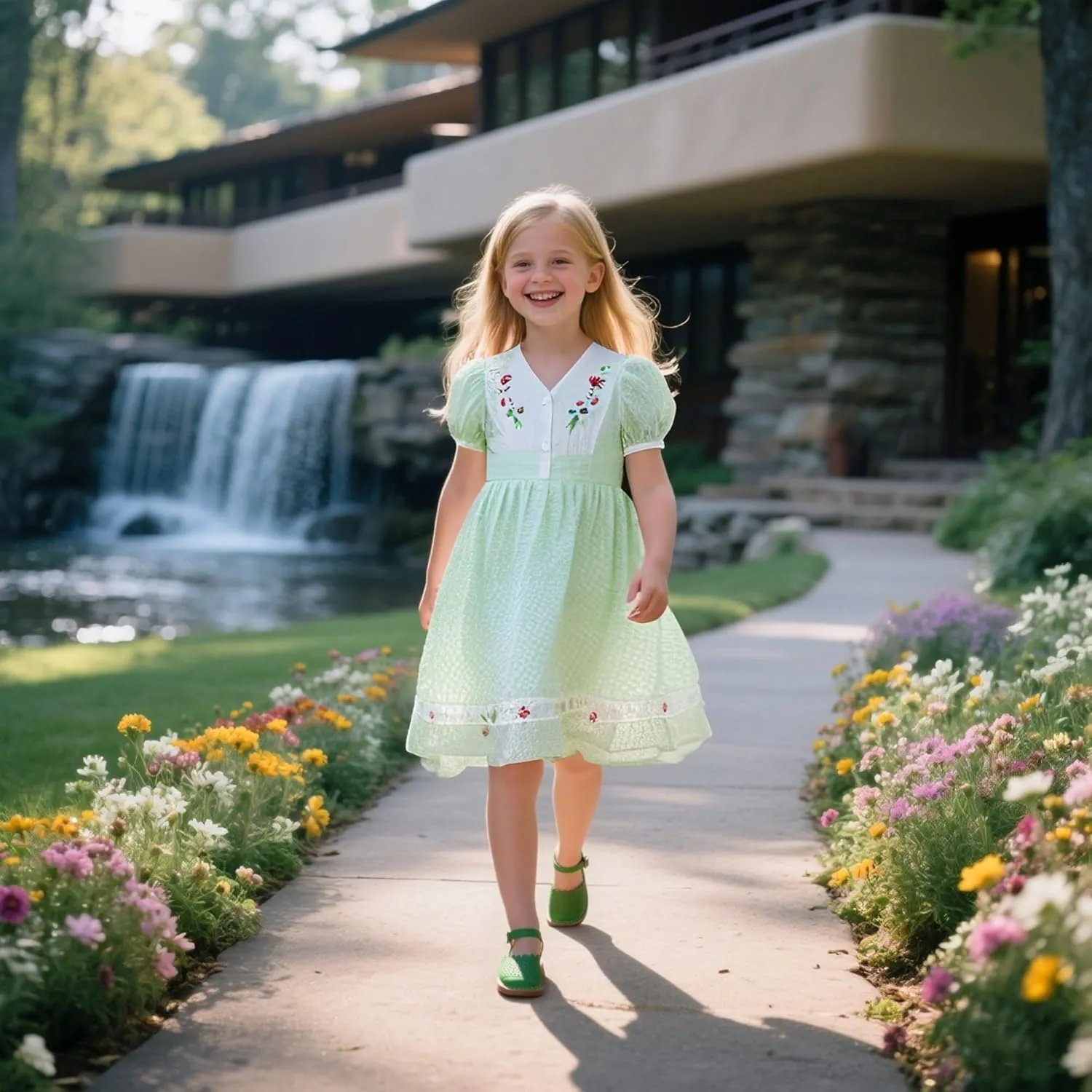 THEE BRON Girls Sandals Toddler Summer Dress Shoes