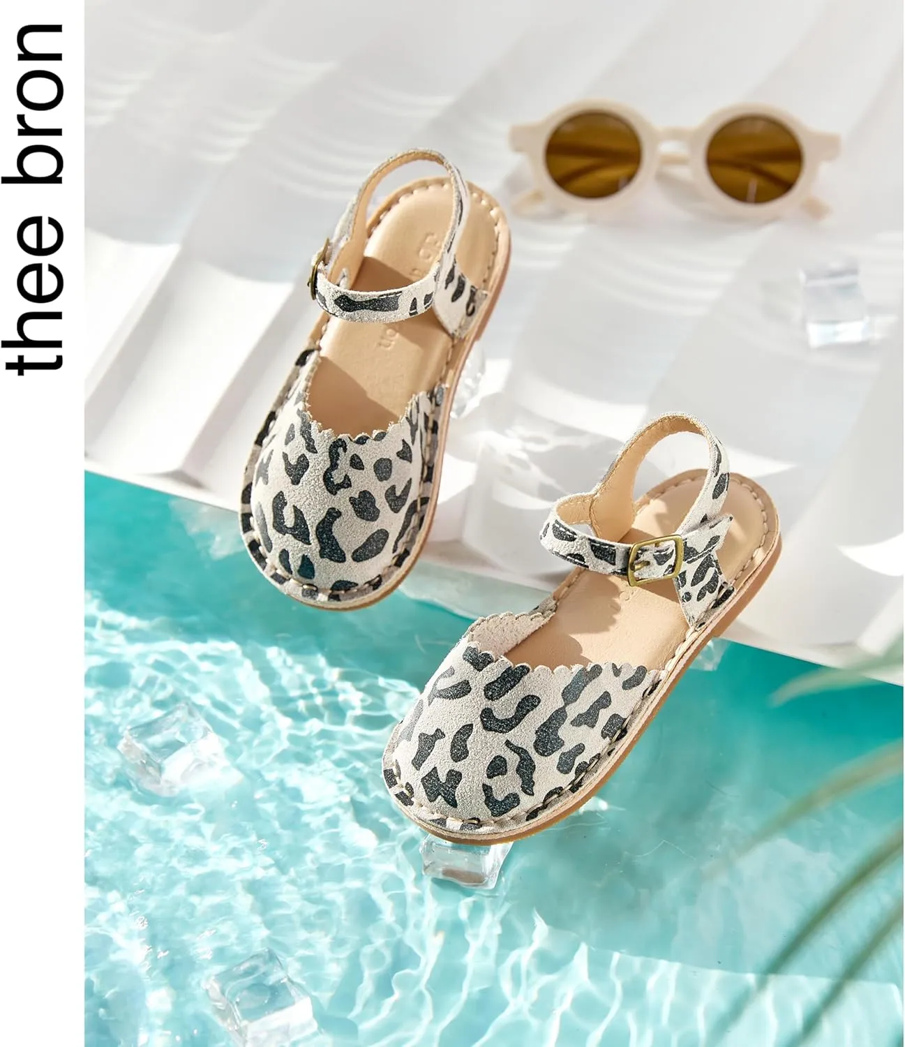 THEE BRON Girls Sandals Toddler Summer Dress Shoes