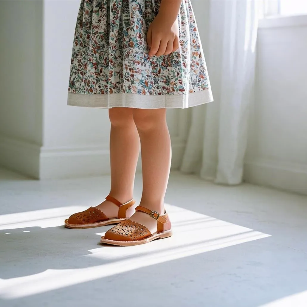 THEE BRON Girls Sandals Toddler Summer Dress Shoes