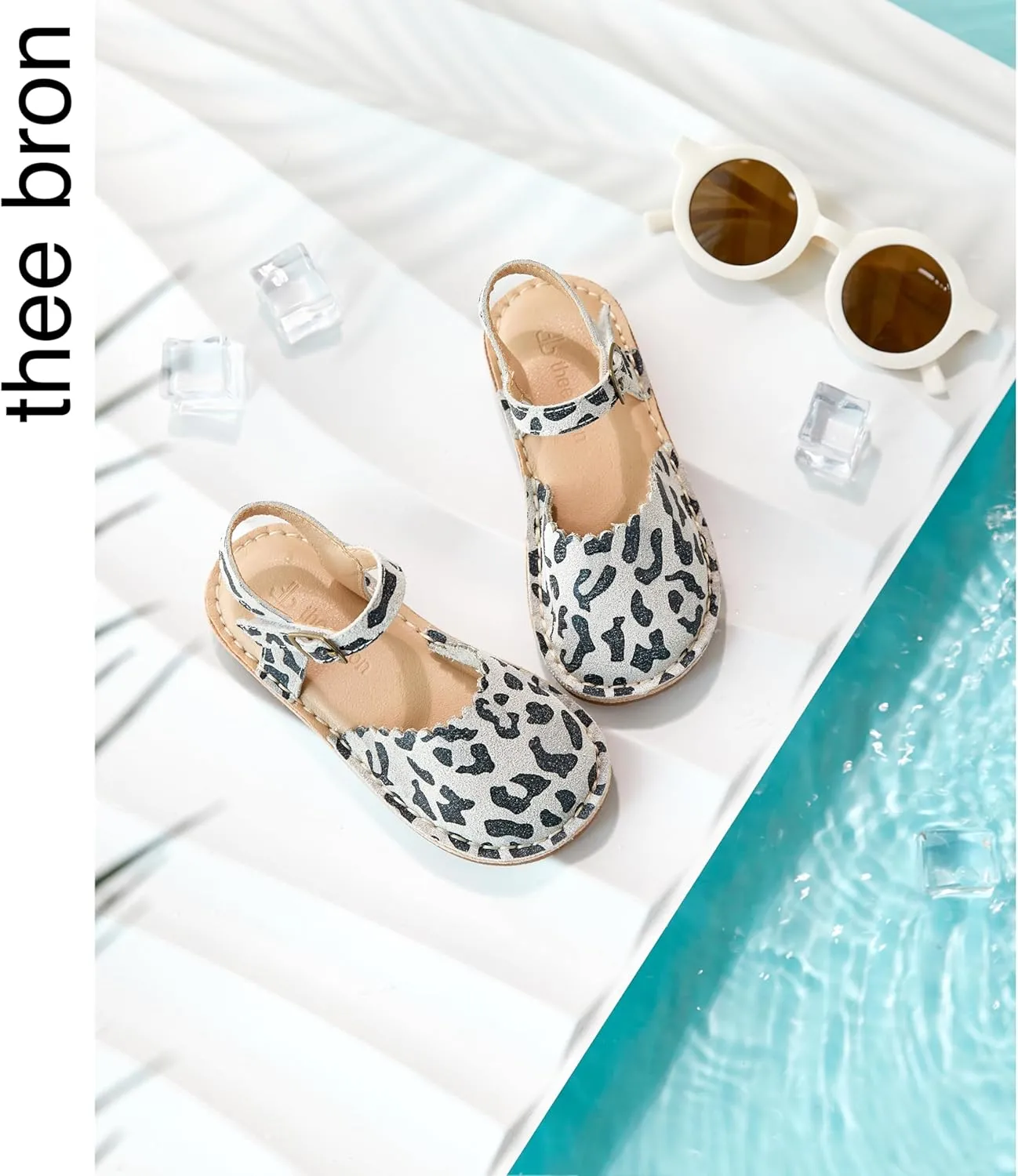 THEE BRON Girls Sandals Toddler Summer Dress Shoes