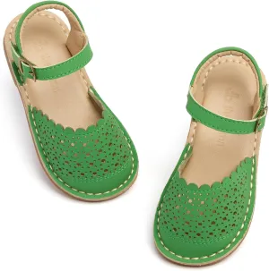 THEE BRON Girls Sandals Toddler Summer Dress Shoes