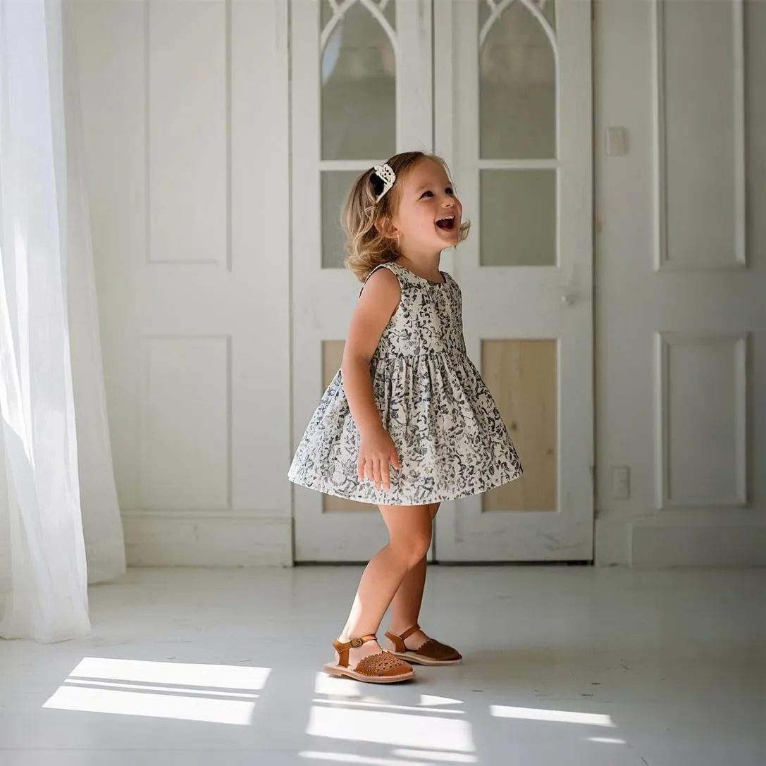 THEE BRON Girls Sandals Toddler Summer Dress Shoes