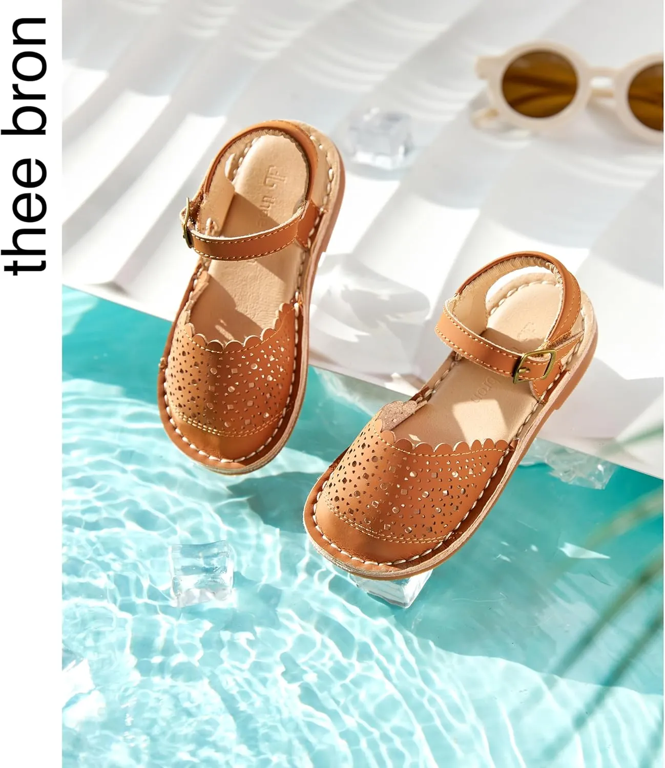 THEE BRON Girls Sandals Toddler Summer Dress Shoes