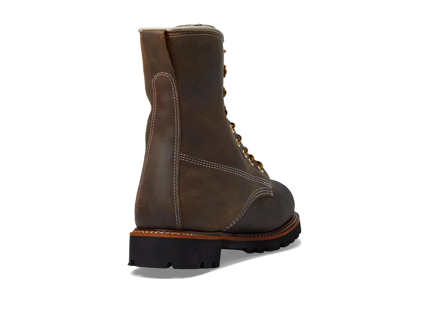 Thorogood American Legacy 8” Leather Waterproof Insulated Work Boots for Men with Composite Shank Non-Safety Toe Oil and Slip-Resistant Outsole, Crazyhorse - 11 D