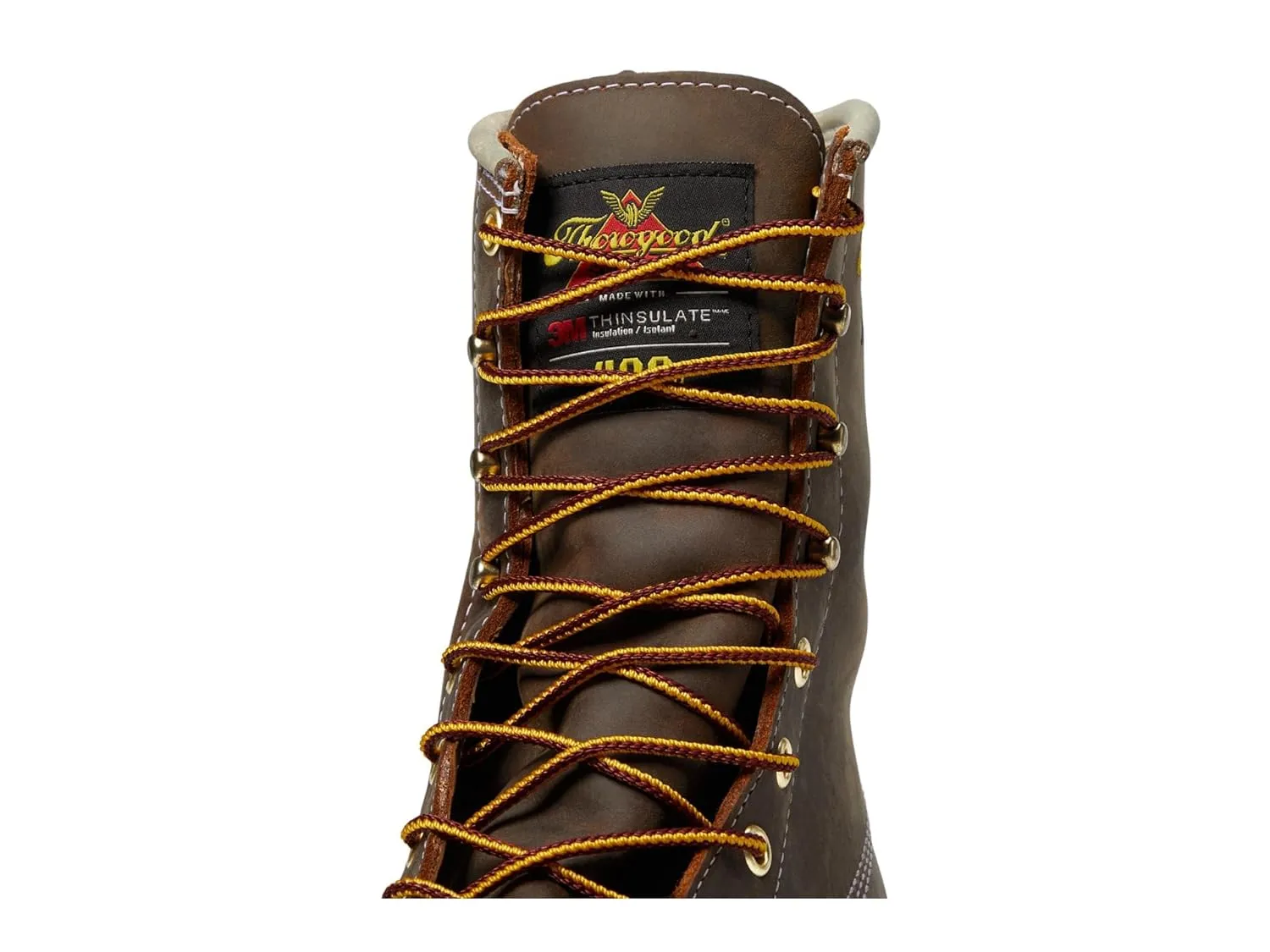 Thorogood American Legacy 8” Leather Waterproof Insulated Work Boots for Men with Composite Shank Non-Safety Toe Oil and Slip-Resistant Outsole, Crazyhorse - 11 D