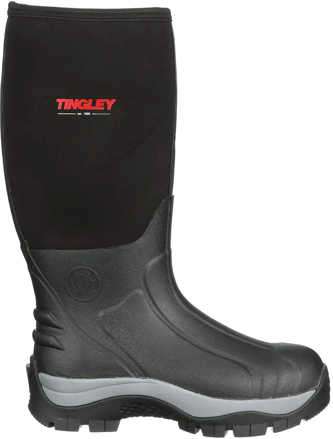 Tingley Badger 80151 Insulated Boot, Men's 11 / Women's 13, Black
