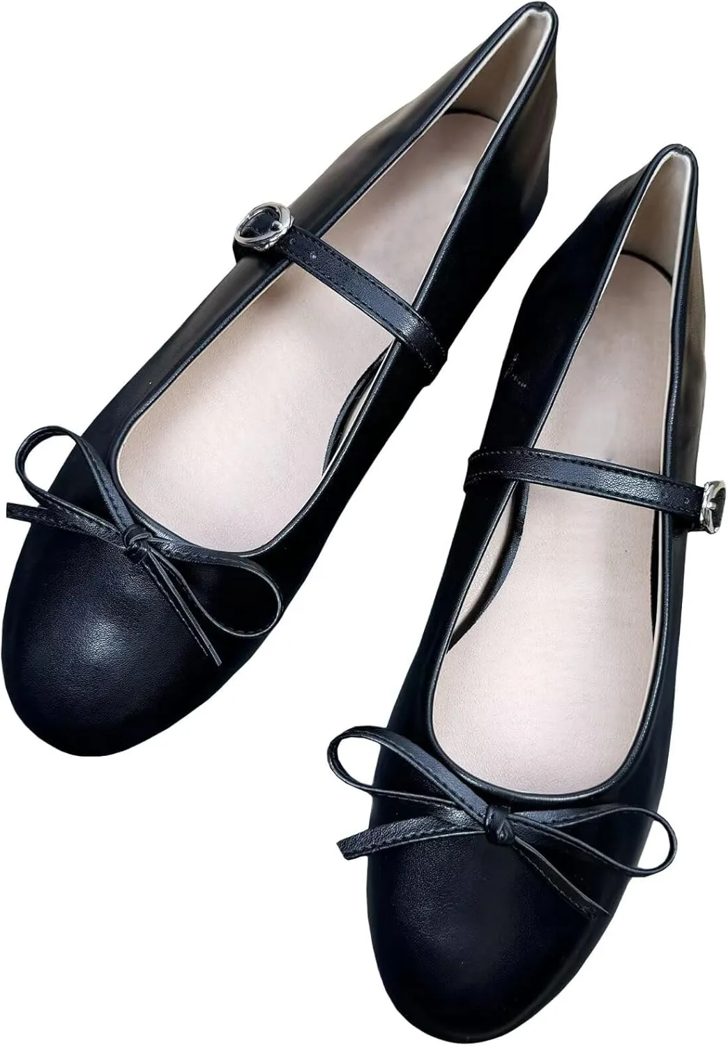 TN TANGNEST Women's Slip On Flats Comfortable Square Toe Mary Jane Flats Soft Dance Ballet Flats