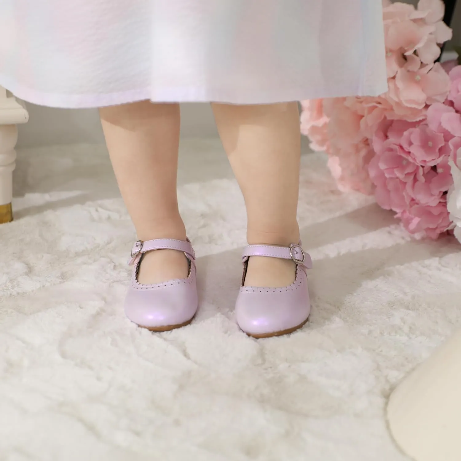 Toddler Ballet Flats for Girls - Princess Party Shoes Wedding & Dress