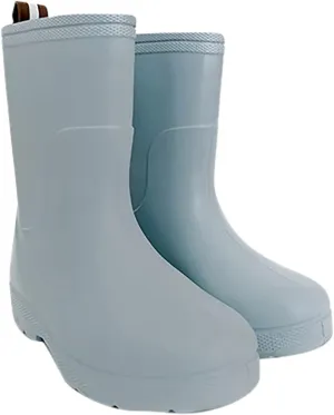 Toddler Slip On Rain Boots Kids Rain Boots Long Rainboots For Boys Girls Easy-On Lightweight Waterproof Mud Rain Boot