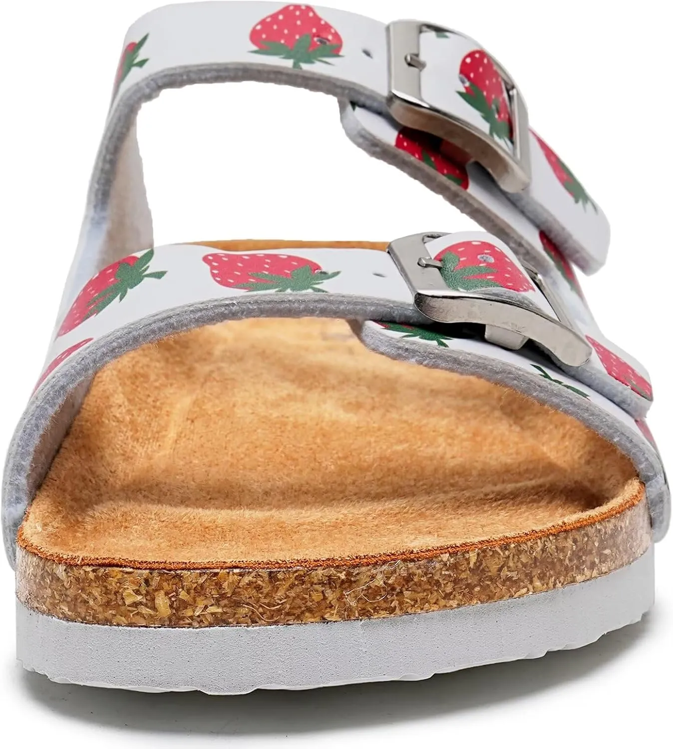 Torotto Kids Sandals Boys Girls Slide Summer Non-slip Cork Sandals with Adjustable Straps for Indoor & Outdoor