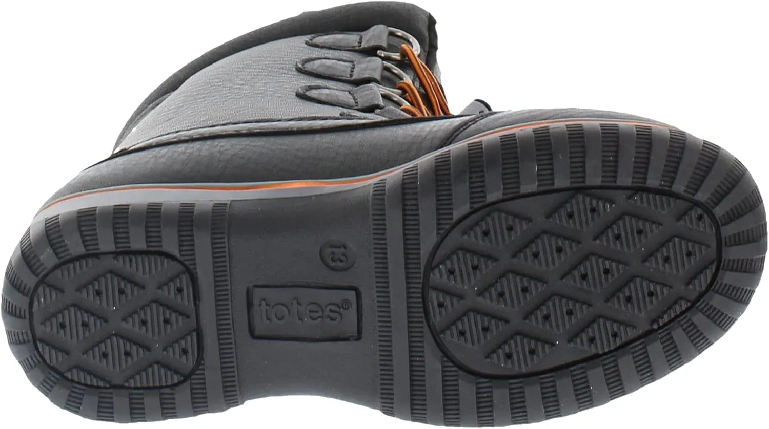 totes Kids Snow Boots with Elastic Lace Toggle Closure Buster All-Weather Insulated Winter Boots Built for Comfort, Durability - Keeps Feet Warm & Dry