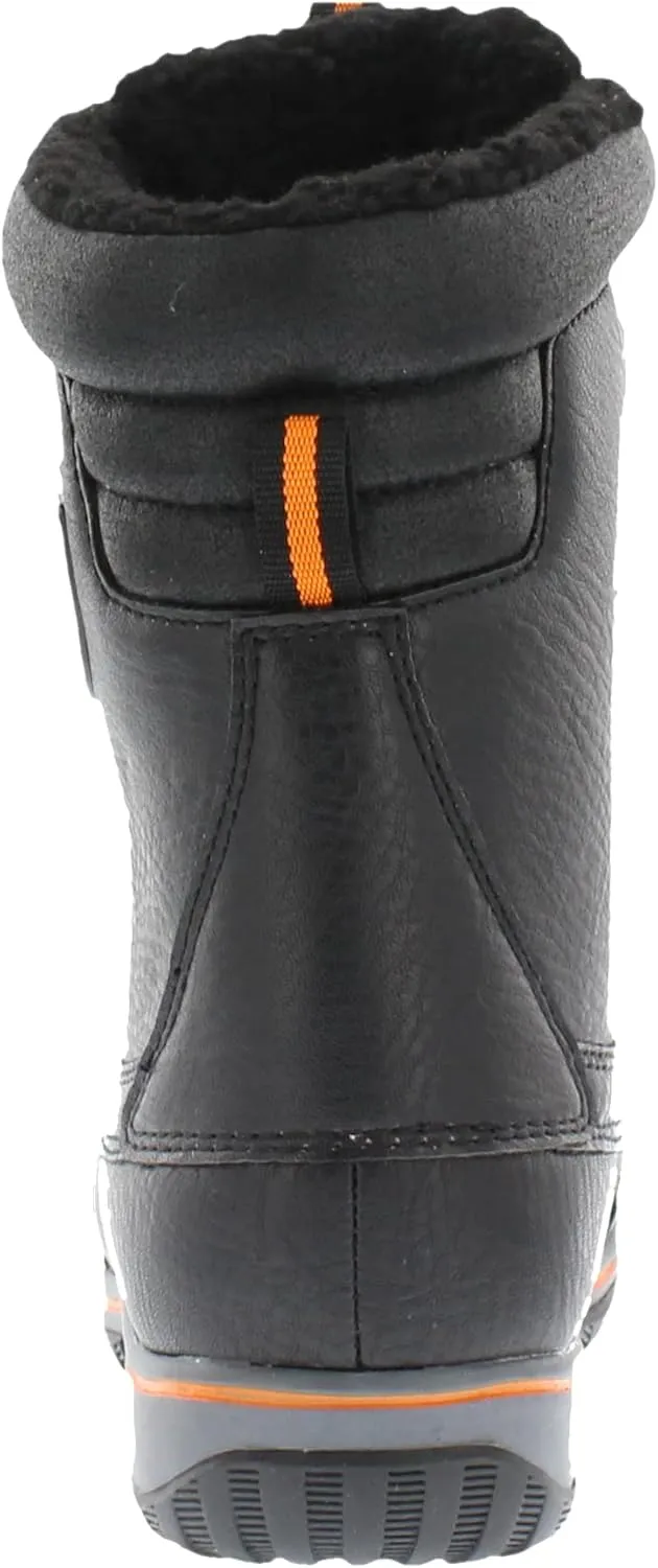 totes Kids Snow Boots with Elastic Lace Toggle Closure Buster All-Weather Insulated Winter Boots Built for Comfort, Durability - Keeps Feet Warm & Dry