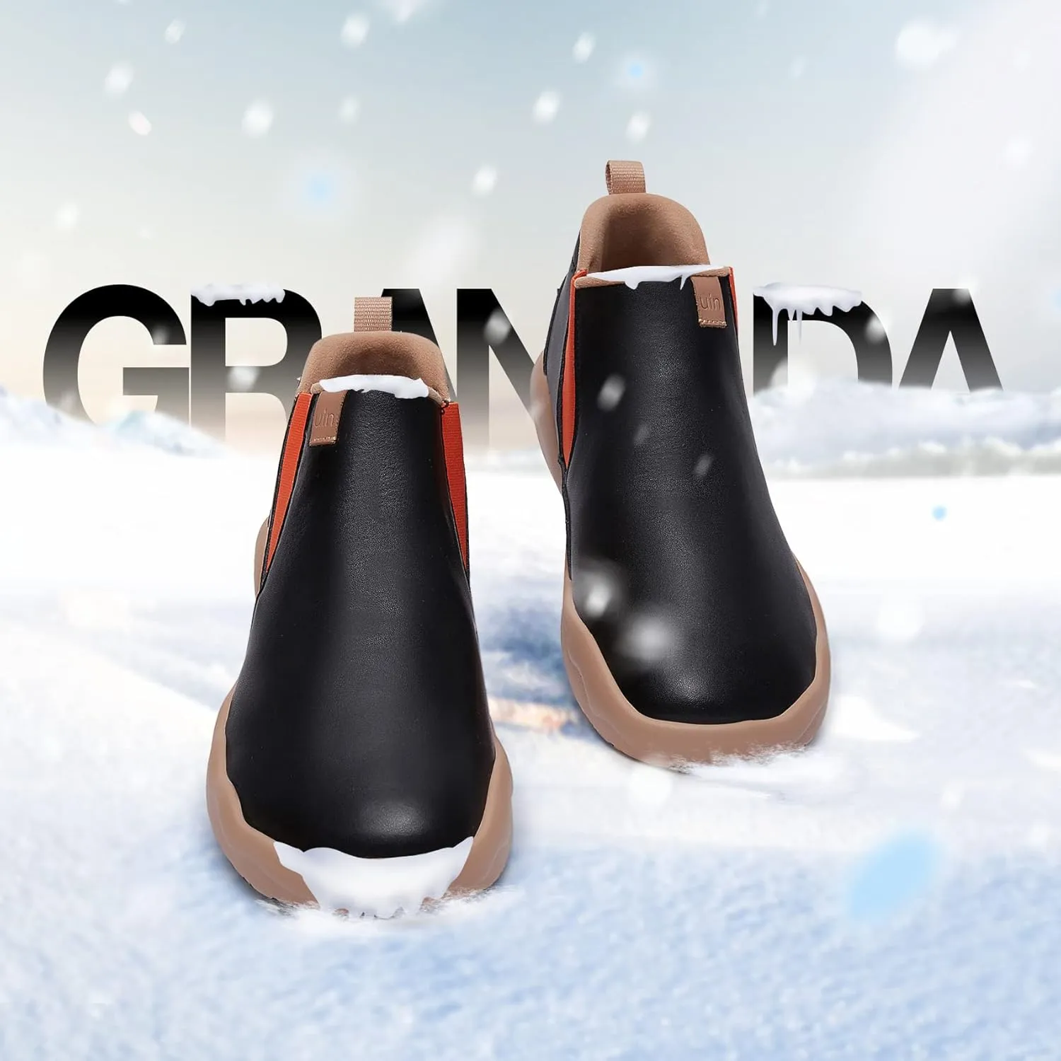 UIN Women's High Top Ankle Fashion Boots Casual Comfort Walking Shoes
