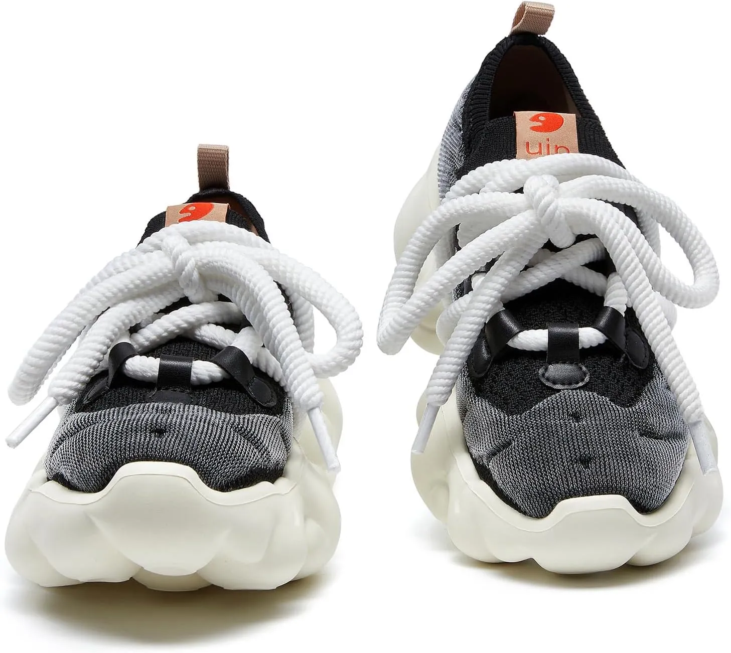 UIN Women's Platform Fashion Sneakers Chunky Walking Art Travel Shoes Cloud Series