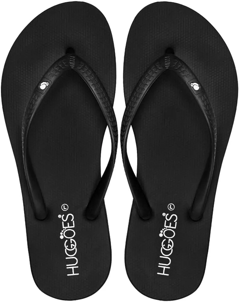 Ultra Soft Comfortable Natural Rubber Summer Beach Flip Flops For Women