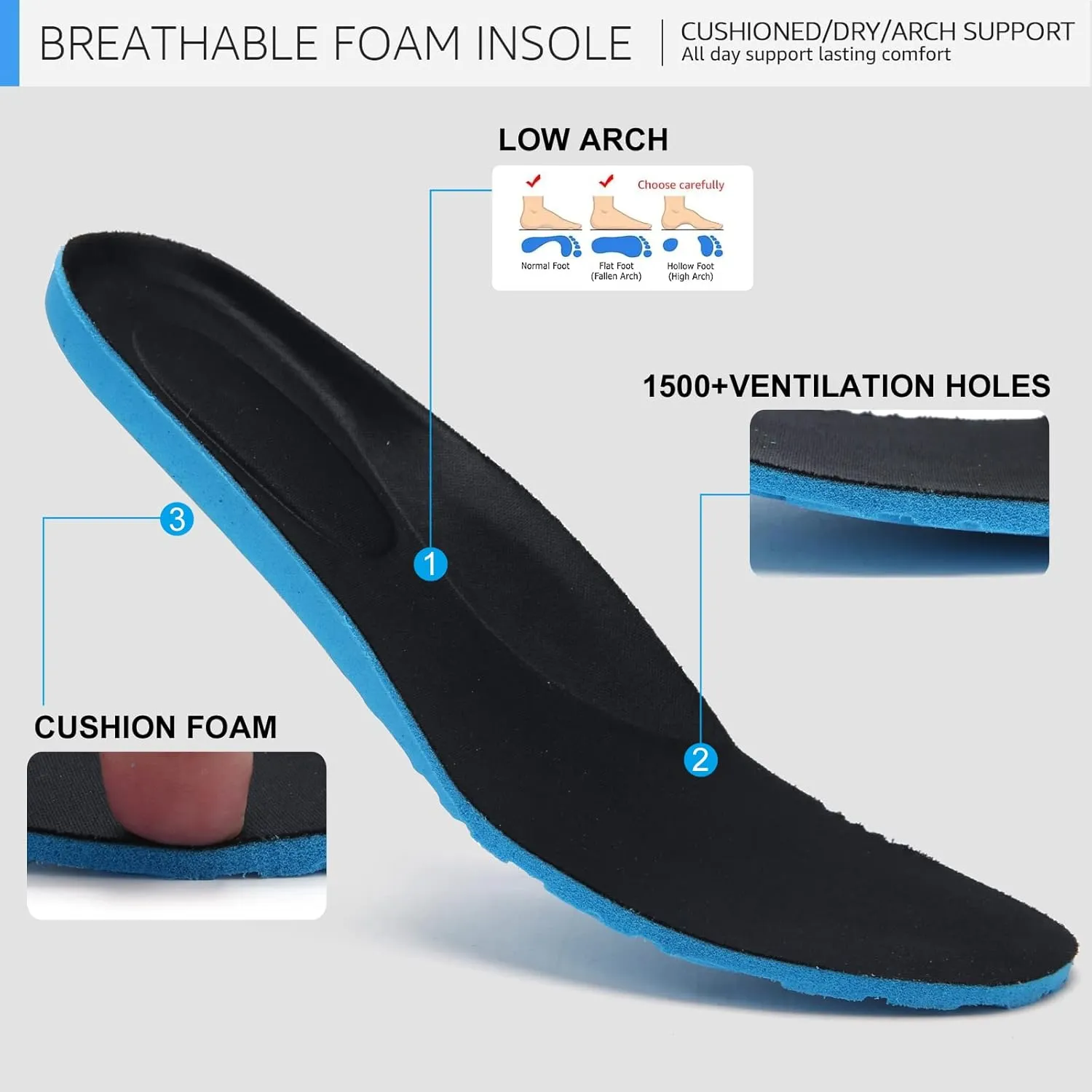 UZB Mary Jane Shoes Women Orthopedic Flats Comfortable Non Slip Work Shoes with Memory Foam