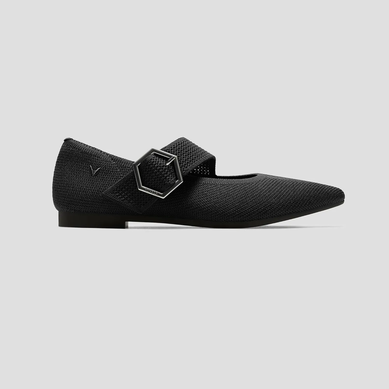 VIVAIA Maria Pointed-Toe Mary-Jane Flats Shoes for Women Washable Ballet Flats Comfortable Casual Shoes with AdaptAll Strap Dressy