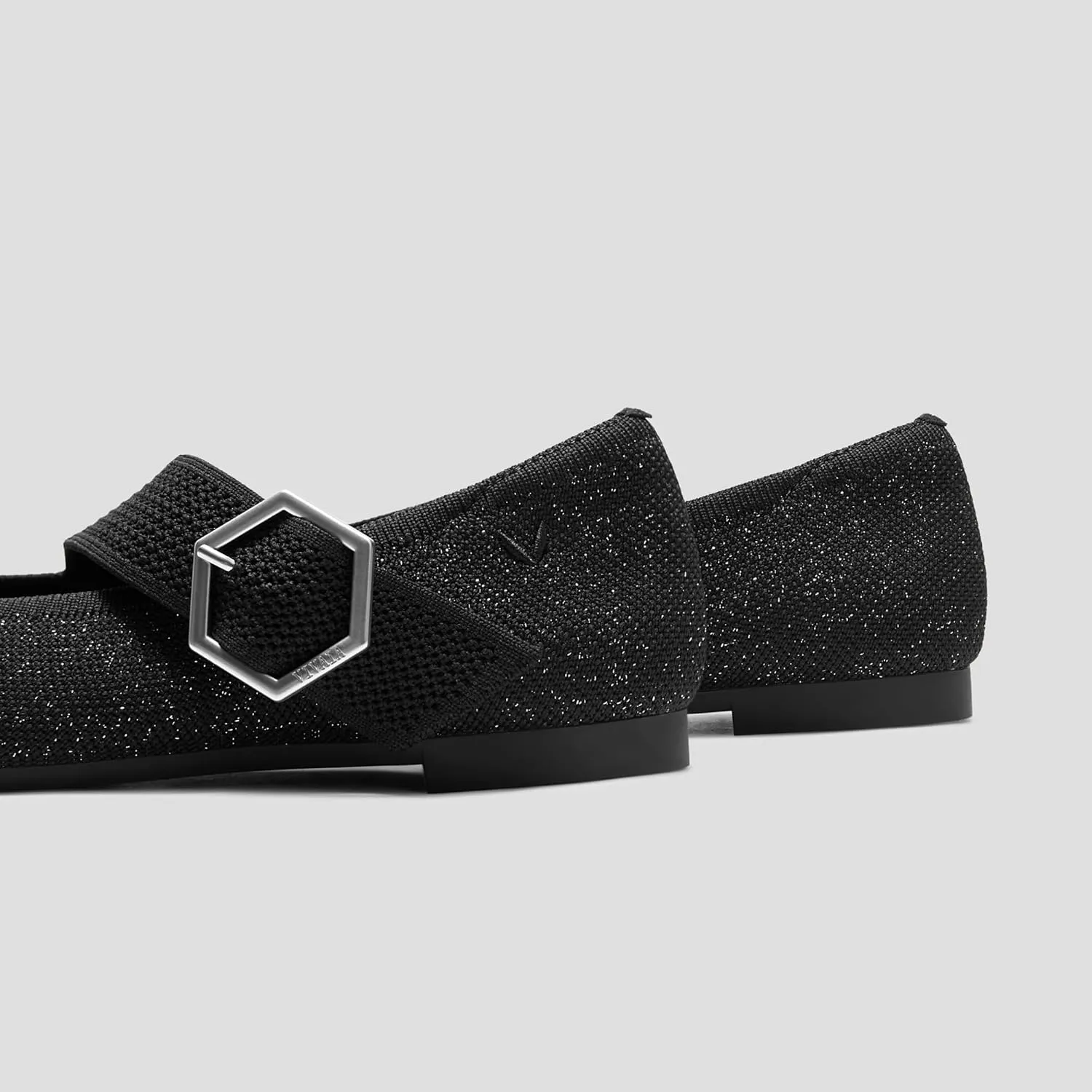 VIVAIA Maria Pointed-Toe Mary-Jane Flats Shoes for Women Washable Ballet Flats Comfortable Casual Shoes with AdaptAll Strap Dressy