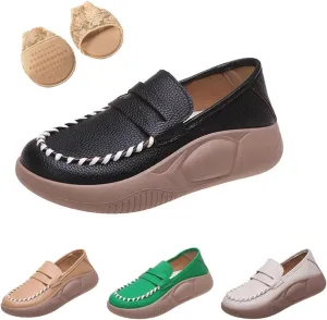 VOODUE Lurebest Shoes for Women, Lurebest Shoes for Women Corrective Loafers, Lurebest Soft Soled Orthopedic Walking Shoes for Women