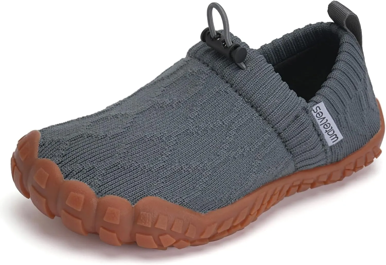 WateLves Kids Barefoot Water Shoes Boys Girls Breathable Wide Toe Slip On Beach Walking Shoes Toddler Swim Shoes Little Big Kid Minimalist Sneakers