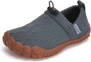 WateLves Kids Barefoot Water Shoes Boys Girls Breathable Wide Toe Slip On Beach Walking Shoes Toddler Swim Shoes Little Big Kid Minimalist Sneakers