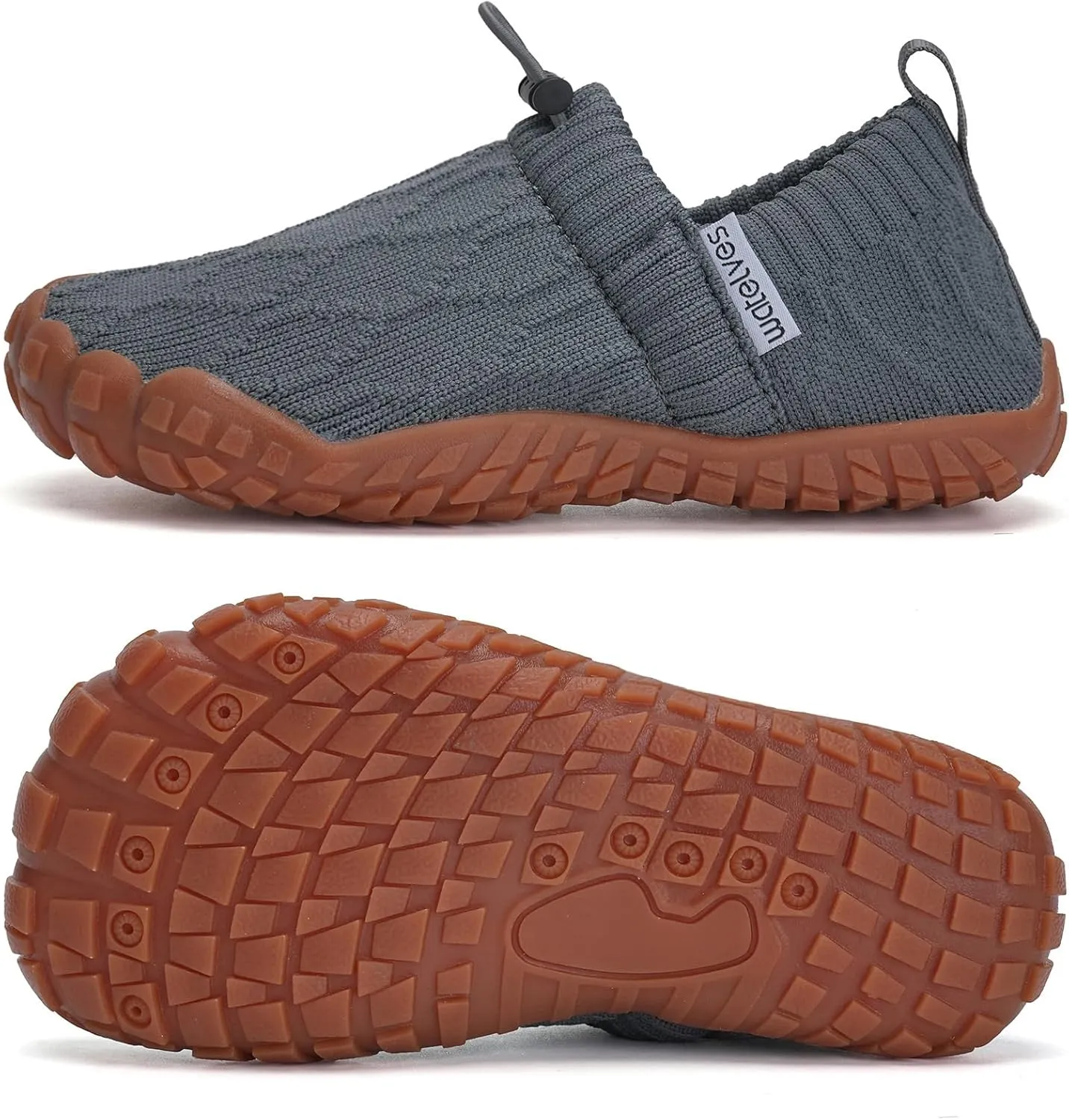 WateLves Kids Barefoot Water Shoes Boys Girls Breathable Wide Toe Slip On Beach Walking Shoes Toddler Swim Shoes Little Big Kid Minimalist Sneakers