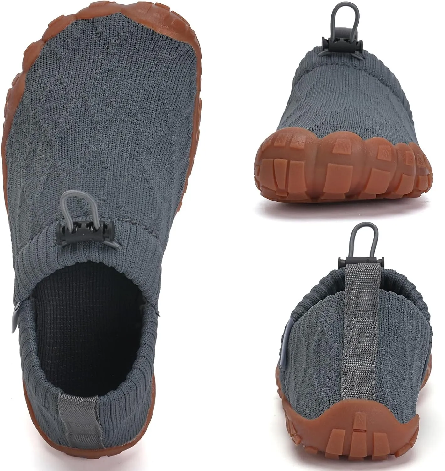 WateLves Kids Barefoot Water Shoes Boys Girls Breathable Wide Toe Slip On Beach Walking Shoes Toddler Swim Shoes Little Big Kid Minimalist Sneakers