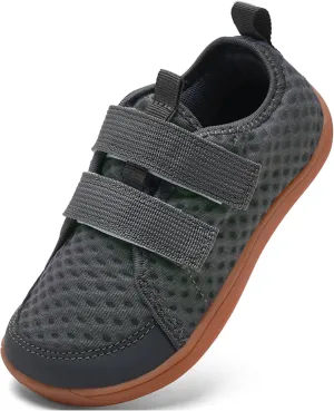 WateLves Wide Toddler Water Shoes Kids Barefoot Beach Swim Aqua Shoes Boys Girls Breathable Mesh Walking Hook and Loop Sneakers