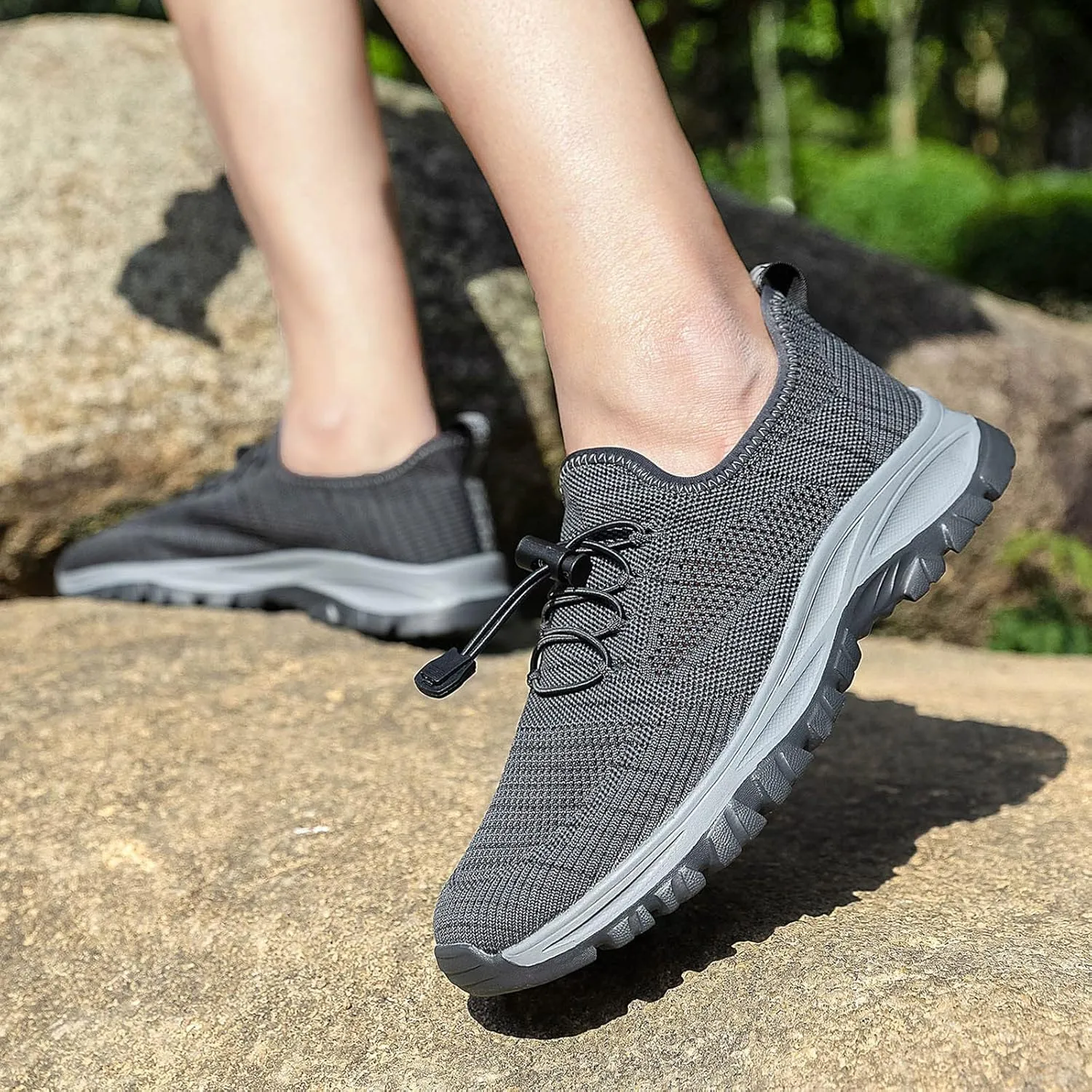 Water Shoes Men Wide Foot Breathable Non Slip Athletic Mens Hiking Water Shoes Mens Extra Wide Water Shoes Hiking Sandals for Men for Boating Fishing Diving Surfing