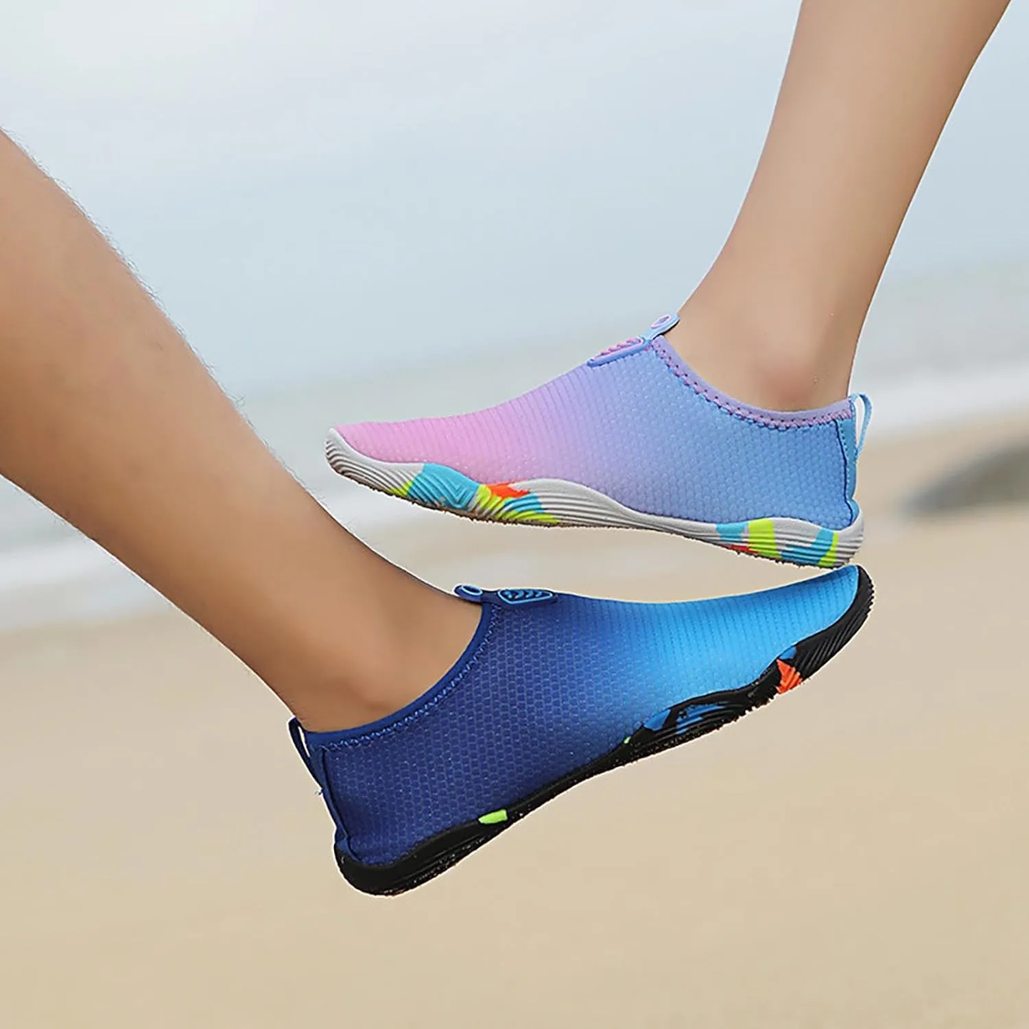 Water Shoes Mens Womens Barefoot Quick Dry Aqua Socks Swim Surf Beach Yoga Camping River Pool Non Slip Sport Shoes Spring Shoe for Women 2025