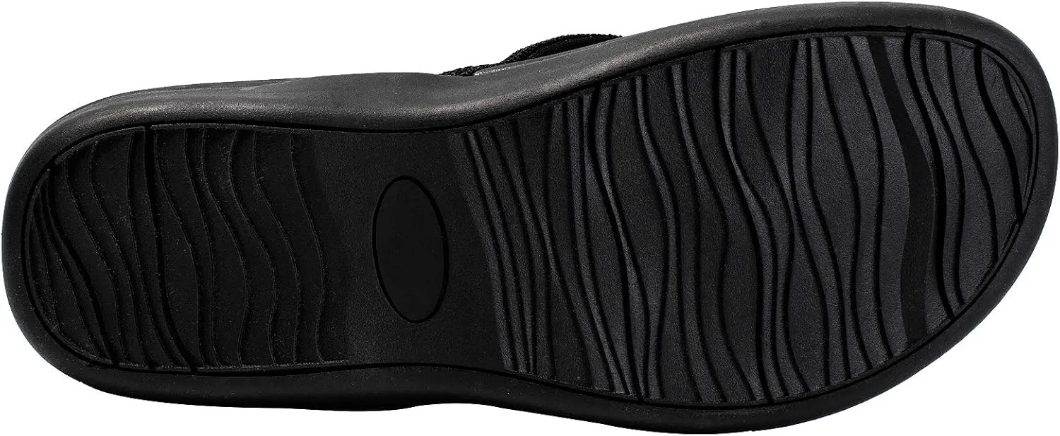 Womans Sandals Flip Flop with Orthotic For Flat Feet Plantar Fasciitis Arch Support Athletic Slide Sandals Relieve Flat Feet, High Arch,