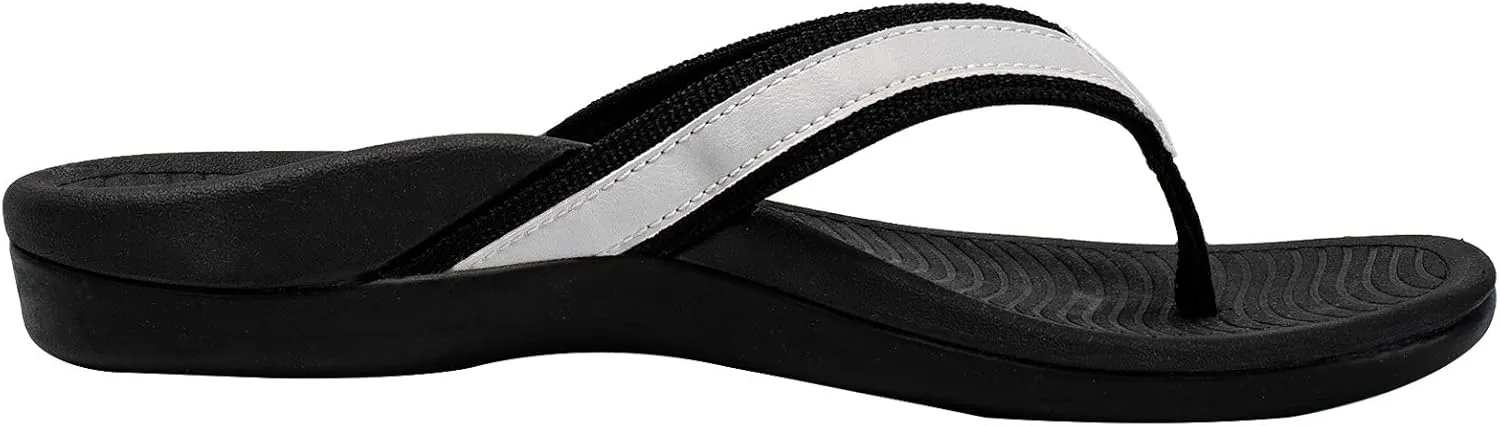 Womans Sandals Flip Flop with Orthotic For Flat Feet Plantar Fasciitis Arch Support Athletic Slide Sandals Relieve Flat Feet, High Arch,