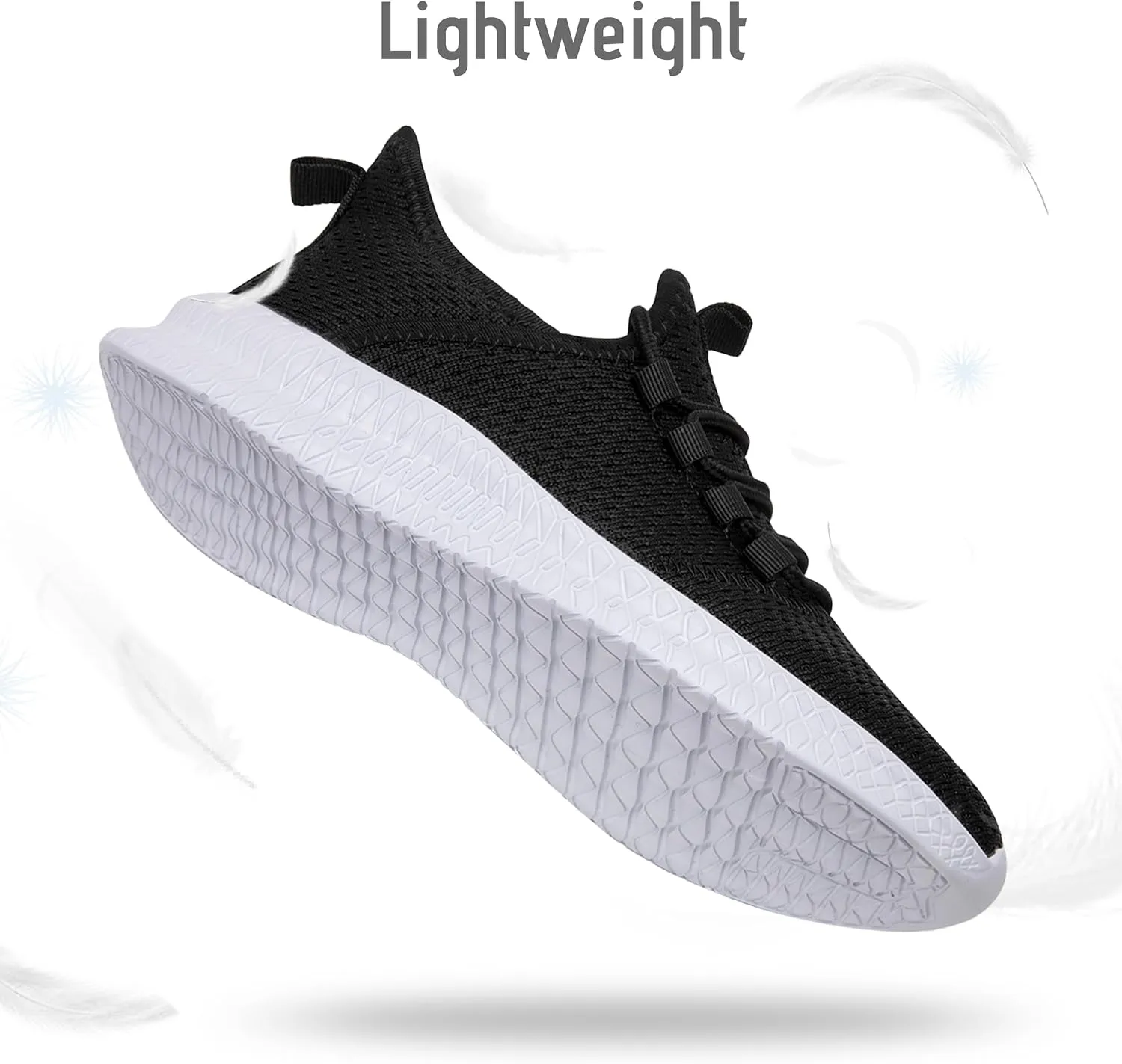 Women Running Shoes Tennis Walking Gym Sneakers Athletic Slip on Workout Sport Shoe