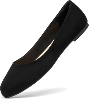 Women's Ballet Flats Shoes, Dress Shoes for Women Round Toe Comfort Light Weight Slip-On Shoes
