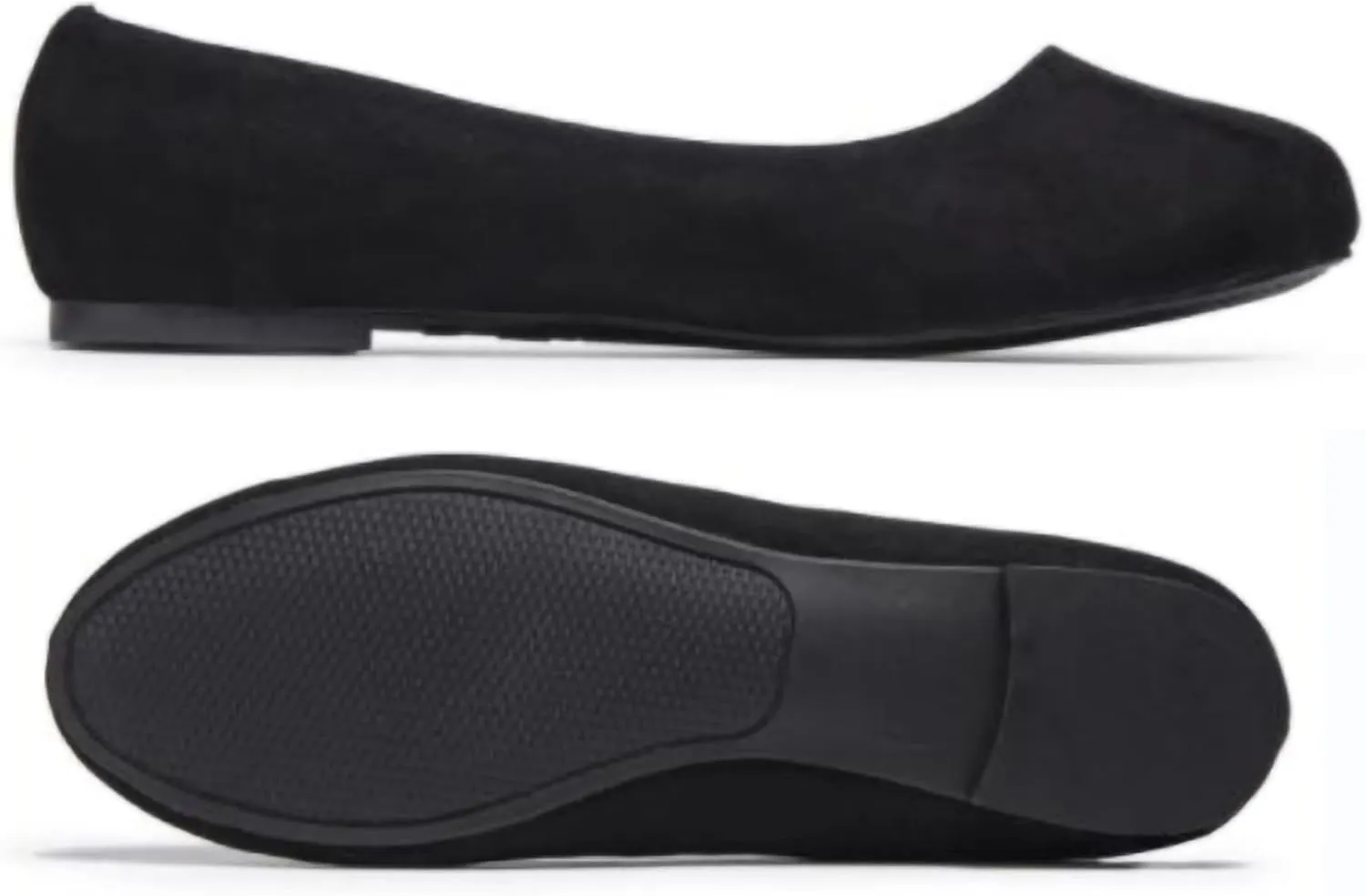 Women's Ballet Flats Shoes, Dress Shoes for Women Round Toe Comfort Light Weight Slip-On Shoes