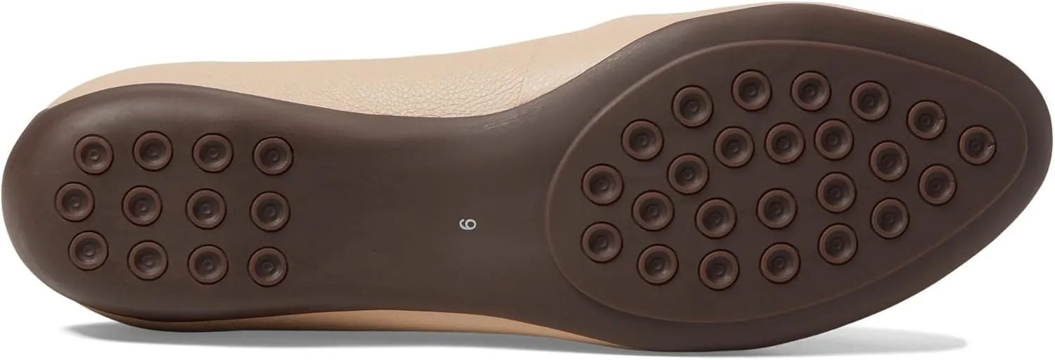 Women's Genuine Leather Comfort Slip on Ballet Flats