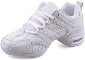 Women's Mesh Four Seasons Outdoor Sneakers Soft Sole Jazz Dance Shoes Ladies Modern Dance Fitness Shoes