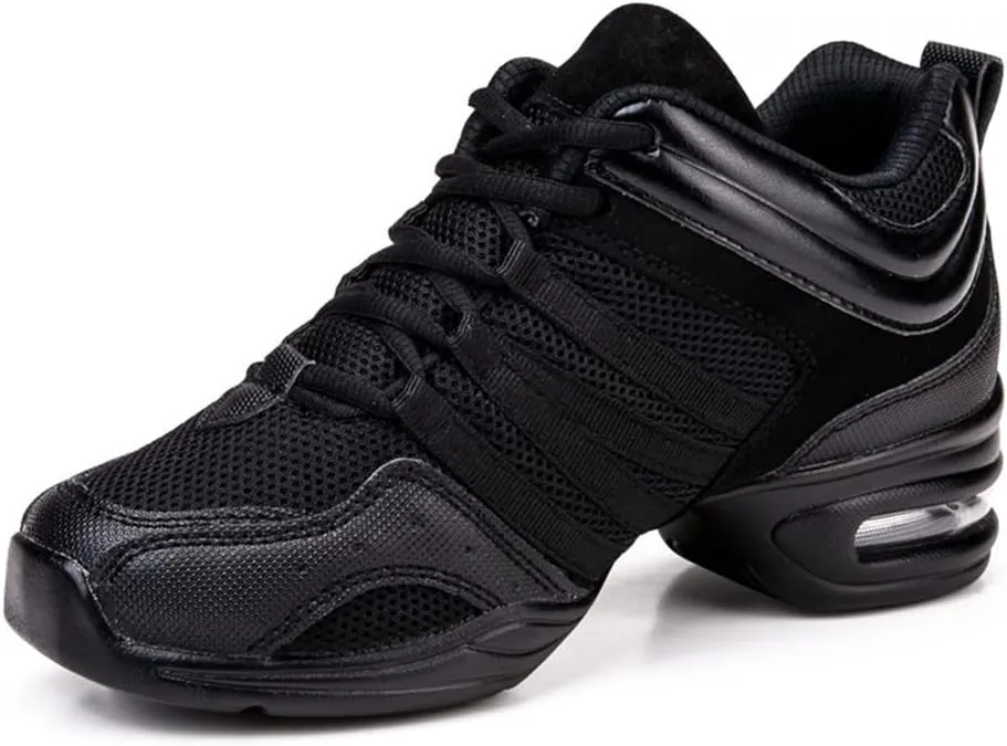 Women's Mesh Four Seasons Outdoor Sneakers Soft Sole Jazz Dance Shoes Ladies Modern Dance Fitness Shoes